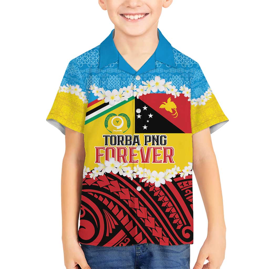Personalised Torba PNG Forever Family Matching Tank Maxi Dress and Hawaiian Shirt Polynesian Sand Art - Polynesian Pride