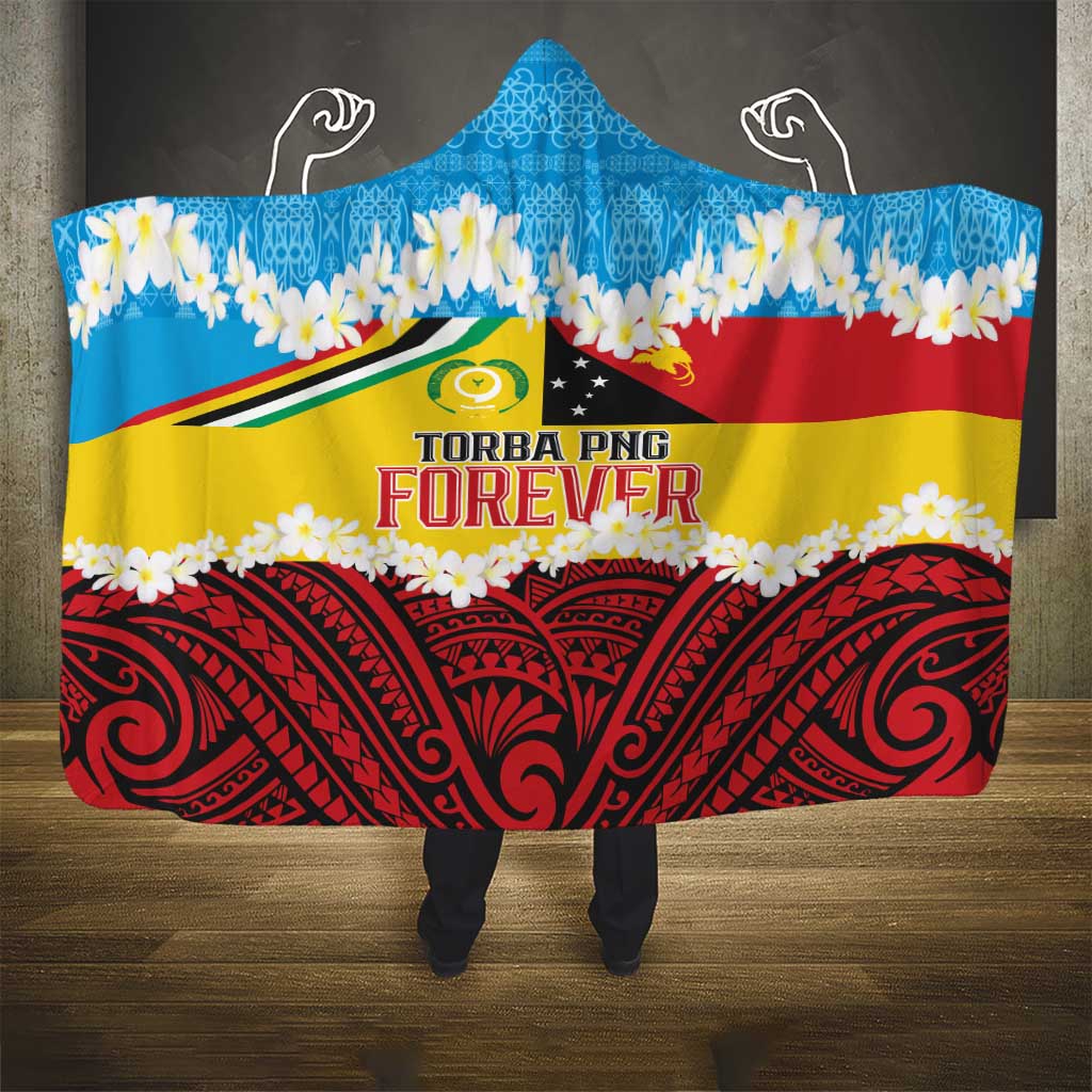 Torba PNG Forever Hooded Blanket Polynesian Sand Art - Polynesian Pride