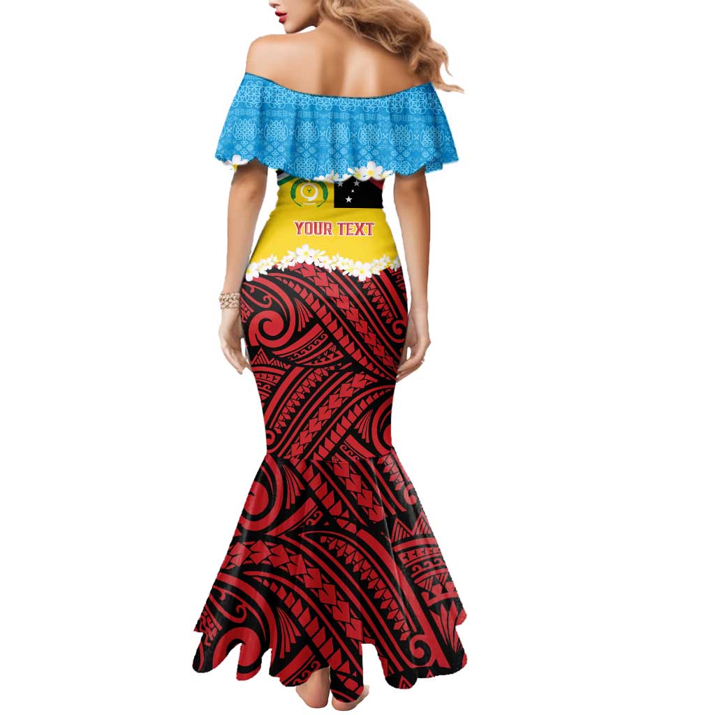 Personalised Torba PNG Forever Mermaid Dress Polynesian Sand Art - Polynesian Pride