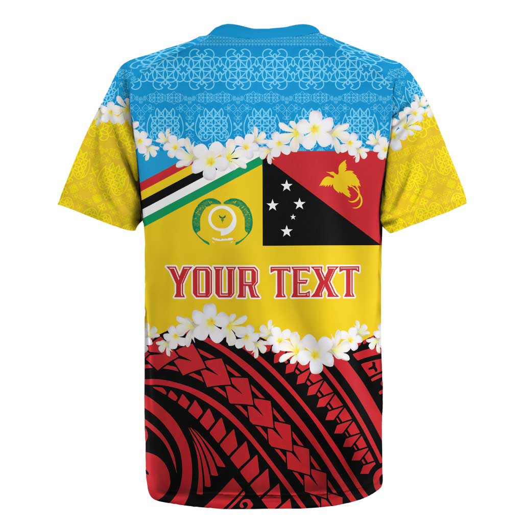 Personalised Torba PNG Forever Rugby Jersey Polynesian Sand Art - Polynesian Pride