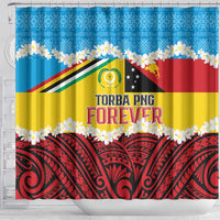 Torba PNG Forever Shower Curtain Polynesian Sand Art - Polynesian Pride