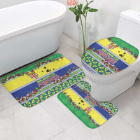 Malampa Fiji Forever Bathroom Set Tagimoucia Polynesian Sand Drawing - Polynesian Pride