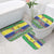 Malampa Fiji Forever Bathroom Set Tagimoucia Polynesian Sand Drawing - Polynesian Pride