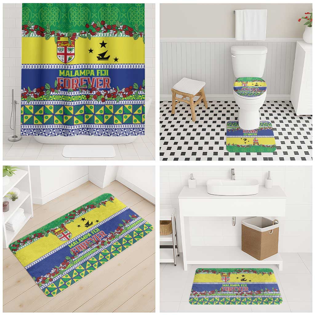 Malampa Fiji Forever Bathroom Set Tagimoucia Polynesian Sand Drawing - Polynesian Pride
