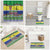 Malampa Fiji Forever Bathroom Set Tagimoucia Polynesian Sand Drawing - Polynesian Pride