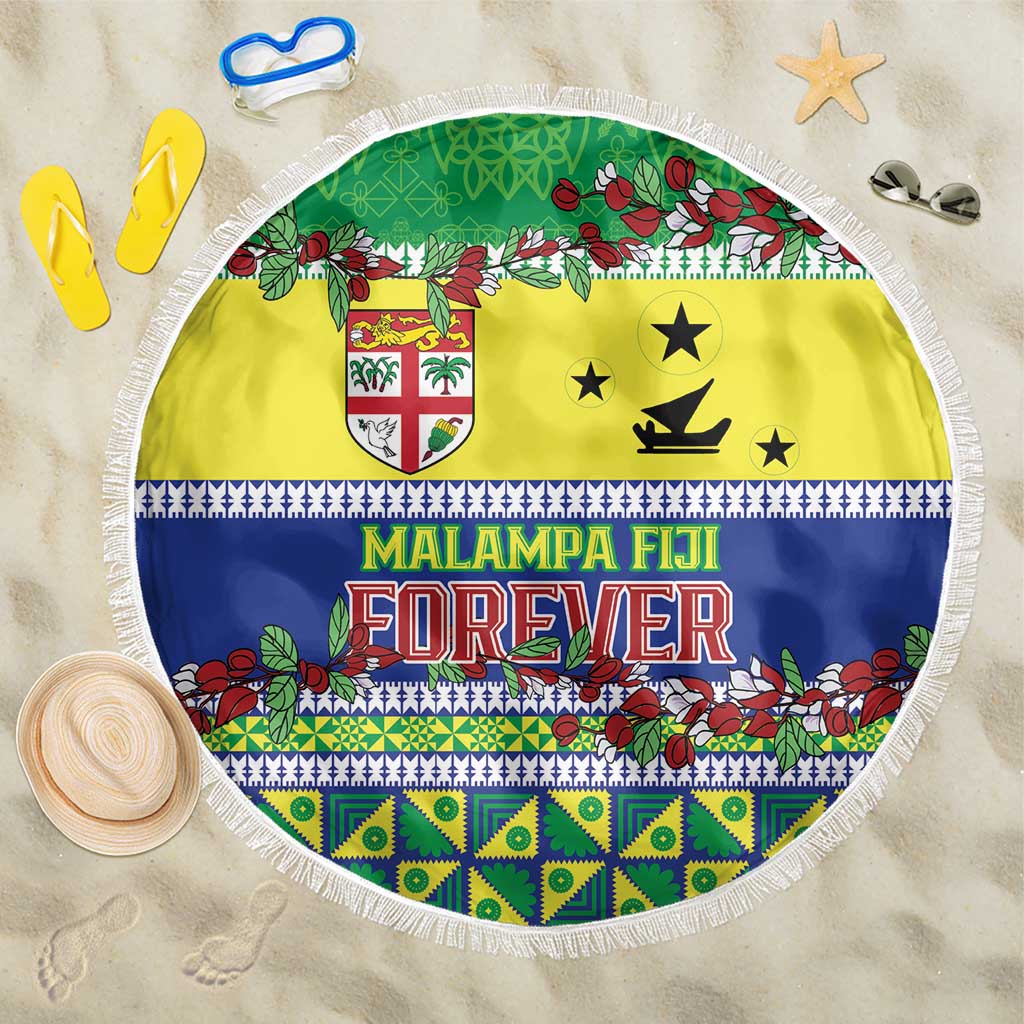 Malampa Fiji Forever Beach Blanket Tagimoucia Polynesian Sand Drawing - Polynesian Pride