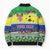 Personalised Malampa Fiji Forever Bomber Puffer Jacket Tagimoucia Polynesian Sand Drawing - Polynesian Pride