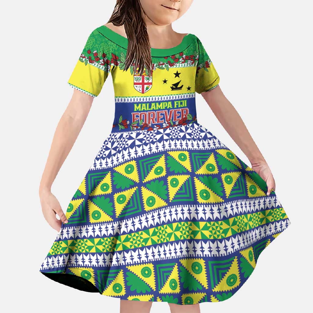 Personalised Malampa Fiji Forever Family Matching Mermaid Dress and Hawaiian Shirt Tagimoucia Polynesian Sand Drawing - Polynesian Pride