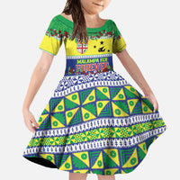 Personalised Malampa Fiji Forever Family Matching Mermaid Dress and Hawaiian Shirt Tagimoucia Polynesian Sand Drawing - Polynesian Pride