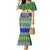 Personalised Malampa Fiji Forever Family Matching Mermaid Dress and Hawaiian Shirt Tagimoucia Polynesian Sand Drawing - Polynesian Pride