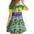 Personalised Malampa Fiji Forever Family Matching Off Shoulder Maxi Dress and Hawaiian Shirt Tagimoucia Polynesian Sand Drawing - Polynesian Pride