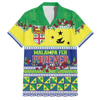 Personalised Malampa Fiji Forever Family Matching Off Shoulder Maxi Dress and Hawaiian Shirt Tagimoucia Polynesian Sand Drawing - Polynesian Pride