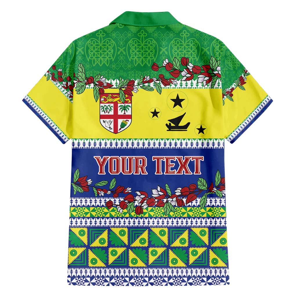 Personalised Malampa Fiji Forever Family Matching Puletasi and Hawaiian Shirt Tagimoucia Polynesian Sand Drawing - Polynesian Pride