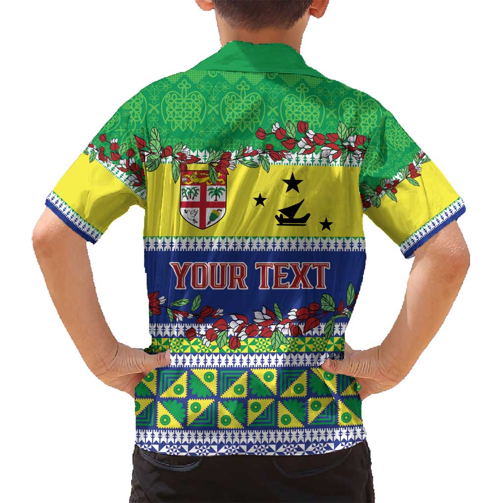 Personalised Malampa Fiji Forever Family Matching Summer Maxi Dress and Hawaiian Shirt Tagimoucia Polynesian Sand Drawing - Polynesian Pride