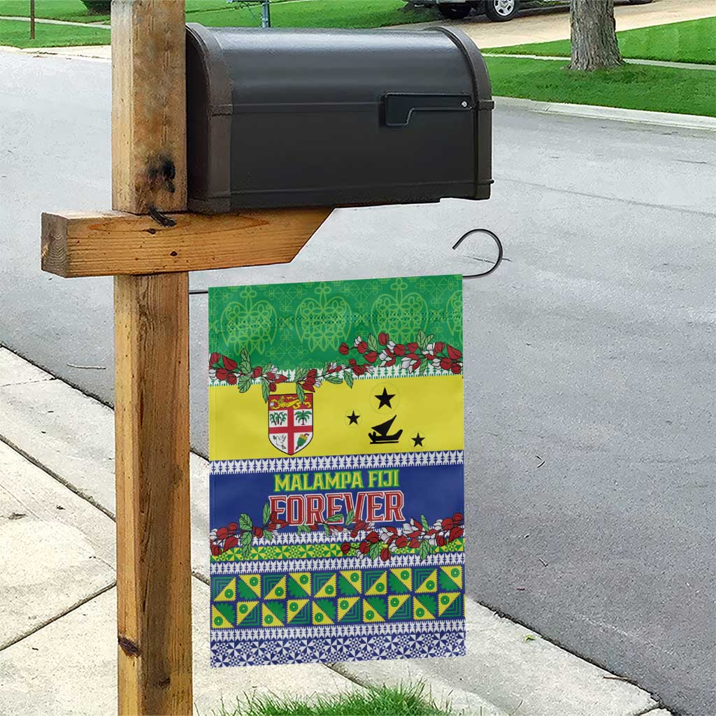 Malampa Fiji Forever Garden Flag Tagimoucia Polynesian Sand Drawing - Polynesian Pride