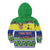 Personalised Malampa Fiji Forever Kid Hoodie Tagimoucia Polynesian Sand Drawing - Polynesian Pride