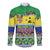 Personalised Malampa Fiji Forever Long Sleeve Button Shirt Tagimoucia Polynesian Sand Drawing - Polynesian Pride