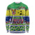 Personalised Malampa Fiji Forever Long Sleeve Shirt Tagimoucia Polynesian Sand Drawing - Polynesian Pride