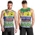 Personalised Malampa Fiji Forever Men Tank Top Tagimoucia Polynesian Sand Drawing - Polynesian Pride