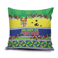Malampa Fiji Forever Pillow Cover Tagimoucia Polynesian Sand Drawing - Polynesian Pride