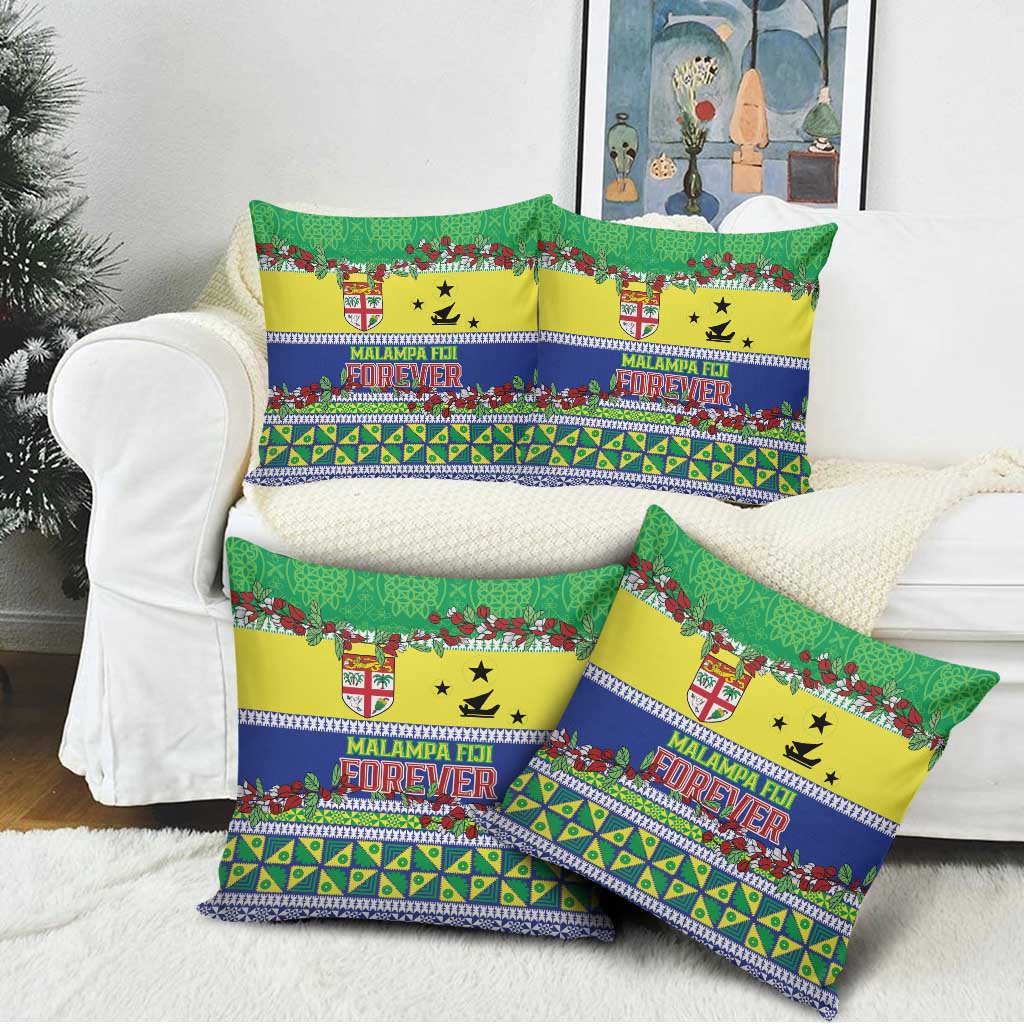 Malampa Fiji Forever Pillow Cover Tagimoucia Polynesian Sand Drawing - Polynesian Pride