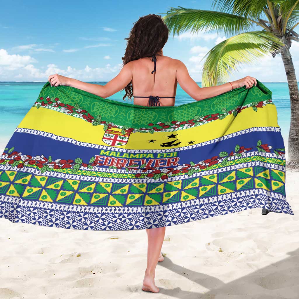 Malampa Fiji Forever Sarong Tagimoucia Polynesian Sand Drawing - Polynesian Pride