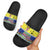 Malampa Fiji Forever Slide Sandals Tagimoucia Polynesian Sand Drawing - Polynesian Pride