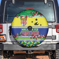 Malampa Fiji Forever Spare Tire Cover Tagimoucia Polynesian Sand Drawing - Polynesian Pride