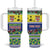 Personalised Malampa Fiji Forever Tumbler With Handle Tagimoucia Polynesian Sand Drawing - Polynesian Pride