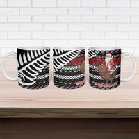 New Zealand Kiwi Santa Christmas Ceramic Mug He Wairua Kirihimete - Polynesian Pride