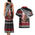 New Zealand Kiwi Santa Christmas Couples Matching Tank Maxi Dress and Hawaiian Shirt He Wairua Kirihimete - Polynesian Pride