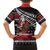 New Zealand Kiwi Santa Christmas Family Matching Off Shoulder Short Dress and Hawaiian Shirt He Wairua Kirihimete - Polynesian Pride