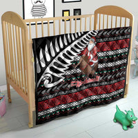 New Zealand Kiwi Santa Christmas Quilt He Wairua Kirihimete - Polynesian Pride