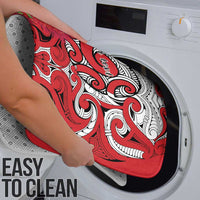 Personalised New Zealand Koru Pohutukawa Bathroom Set Meri Kirihimete Aroha for Christmas - Polynesian Pride