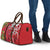 Personalised New Zealand Koru Pohutukawa Travel Bag Meri Kirihimete Aroha for Christmas - Polynesian Pride