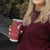 Personalised New Zealand Koru Pohutukawa Tumbler Cup Meri Kirihimete Aroha for Christmas - Polynesian Pride