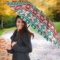 Hawaiian Funny Santa Surf Umbrella Mele Kalikimaka Palaka Quilt Pattern - Polynesian Pride