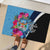 Bula Fiji Vintage Fijian Masi Pattern Rubber Doormat Blue Unique LT9 - Polynesian Pride