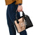 Bula Fiji Vintage Fijian Masi Pattern Shoulder Handbag Peach Fuzz Unique LT9 - Polynesian Pride