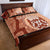 Vintage Tonga Kahoa Heilala Flower Quilt Bed Set LT9 - Polynesian Pride