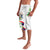 Philippines Eagle and Sampaguita Flowers Lavalava Polynesian Pattern