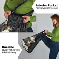 Philippines Eagle with Coat Of Arm Grocery Bag Simple Sampaguita Jasmine