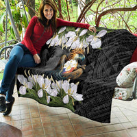 Philippines Eagle with Coat Of Arm Quilt Simple Sampaguita Jasmine