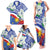 Philippines Flag Family Matching Tank Maxi Dress and Hawaiian Shirt Sampaguita Jasmine with Polynesian Tribal