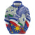 Philippines Flag Hoodie Sampaguita Jasmine with Polynesian Tribal