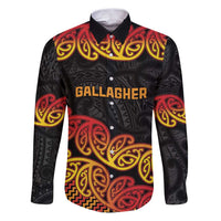 New Zealand Rugby Pacific Custom Family Matching Puletasi and Hawaiian Shirt Rangatira Maori Kowhaiwhai Pattern