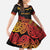 New Zealand Rugby Pacific Custom Family Matching Summer Maxi Dress and Hawaiian Shirt Rangatira Maori Kowhaiwhai Pattern