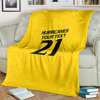 New Zealand Rugby Pacific Custom Blanket Hau Awhiowhio Maori Tribal Tattoo