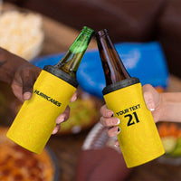 New Zealand Rugby Pacific Custom 4 in 1 Can Cooler Tumbler Hau Awhiowhio Maori Tribal Tattoo