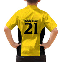 New Zealand Rugby Pacific Custom Family Matching Tank Maxi Dress and Hawaiian Shirt Hau Awhiowhio Maori Tribal Tattoo